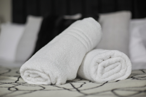 A bright and comfortable double bedroom — perfect for rest after a day of exploring.