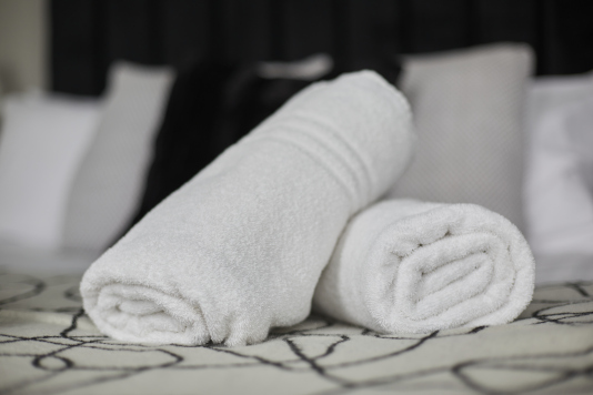 A bright and comfortable double bedroom — perfect for rest after a day of exploring.