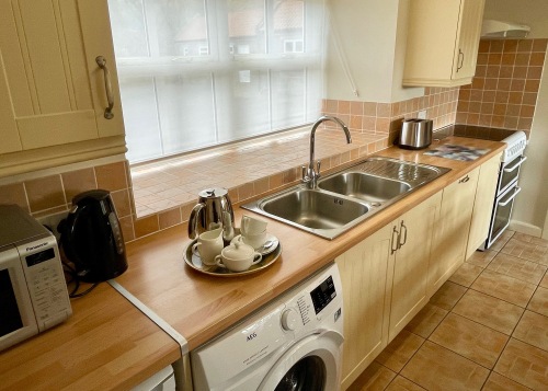 Bluebell Cottage kitchen area (self-catering)