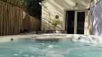 Outdoor hot tub