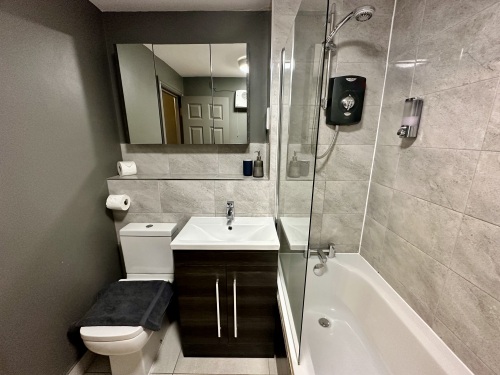 Bathroom with shower