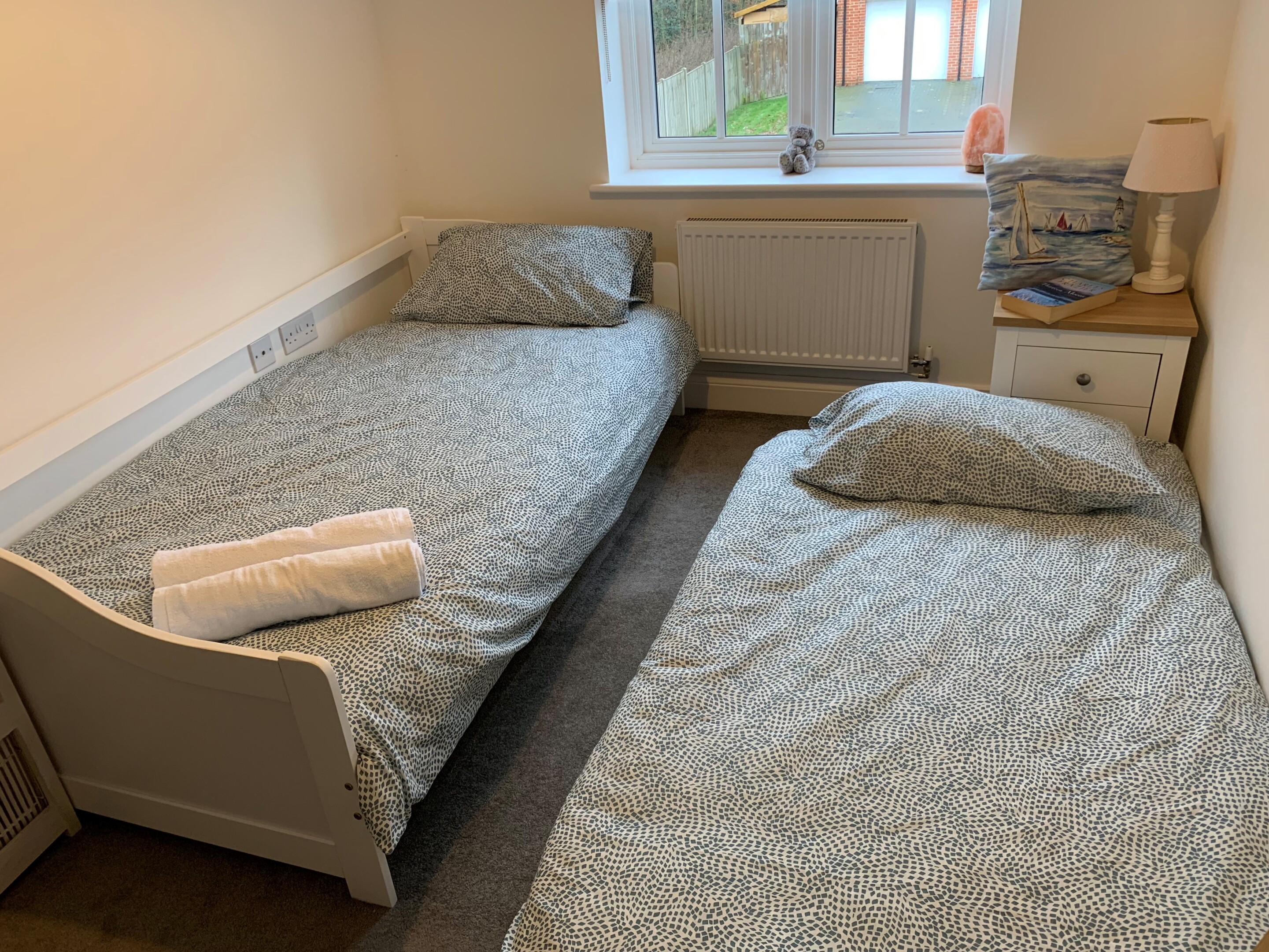 Bedroom 2 with trundle bed 