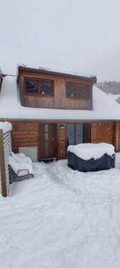 Valley Lodge sous la neige