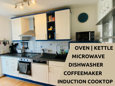 Voll ausgestattete Küche