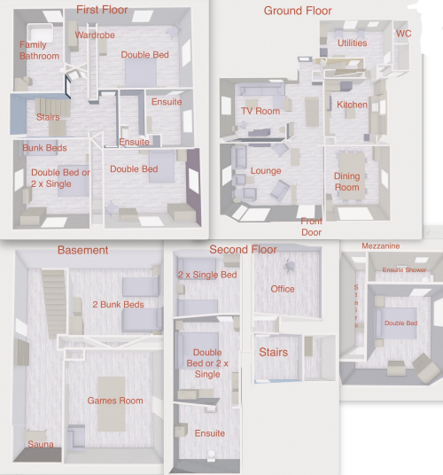 Floorplan - Not to Scale