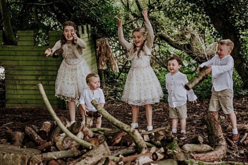 Children at Augill Castle