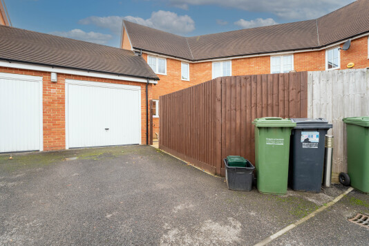 Allocated parking space at rear 