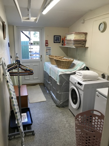 The Laundry Room is at the rear of the property and is a useful entrance for guests after wet or muddy activities