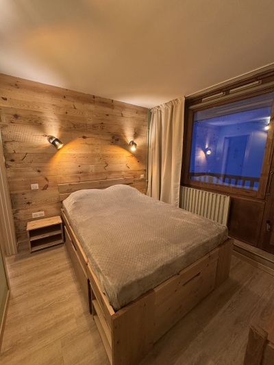 chambre parents avec balcon - vue sur pistes