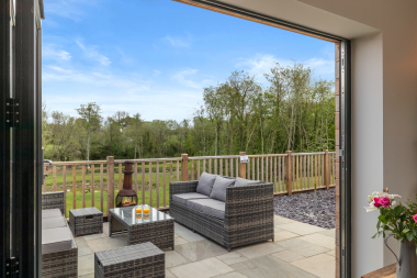 Outdoor seating area