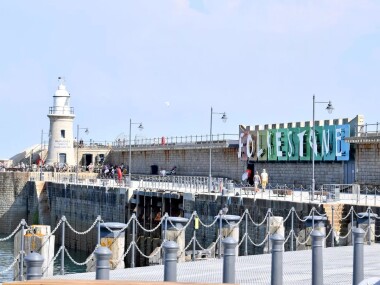Folkestone's iconic Harbour Arm
