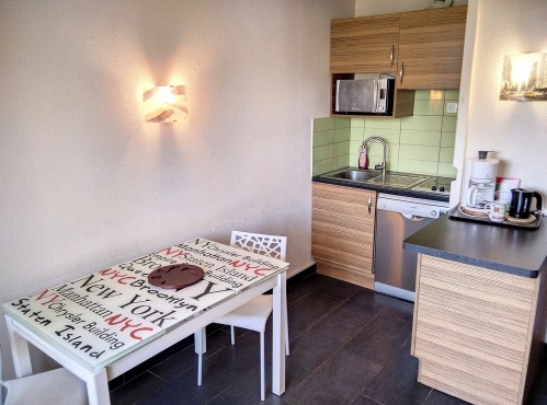 kitchenette toute équipée