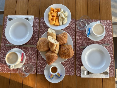 petit déjeuner continental