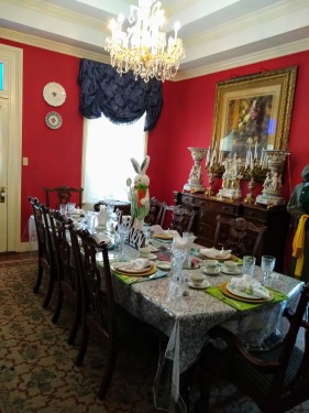 Dining room of The Claiborne House