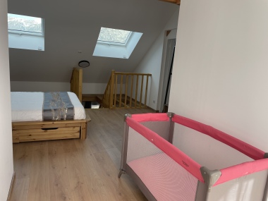 Chambre 2 avec lit d’appoint enfant 