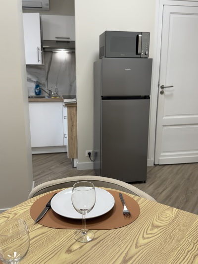 réfrigérateur et four