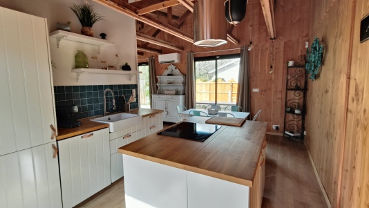 Espace cuisine conviviale