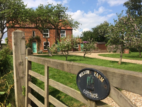 Orchard Garden at Willow Farm Cottage