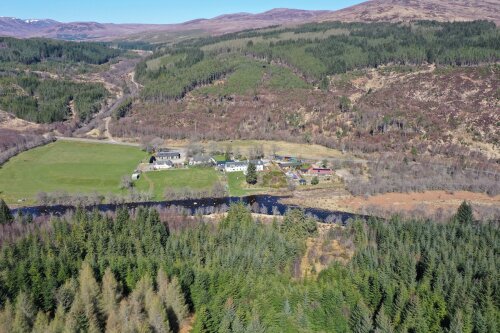 Arial View of the Property