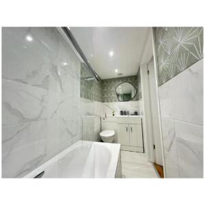 This photo represents the bathroom of the property. 