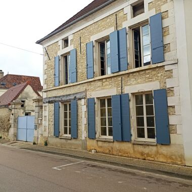 Maison vue de l'extérieur
