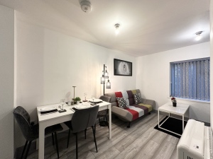 Lounge: Showing storage heater