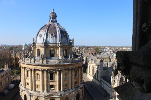 Radcliffe Camera from University Church Oxford