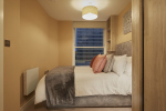 Soft linens. Quiet nights. Total comfort.
