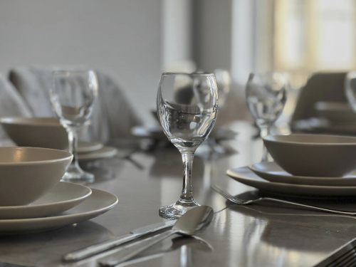 Dine together in comfort and style.