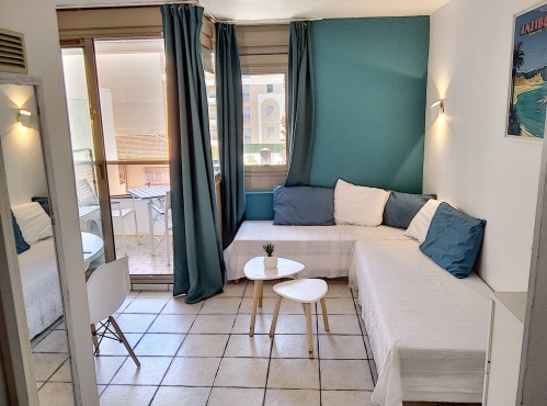 double couchage dans le salon