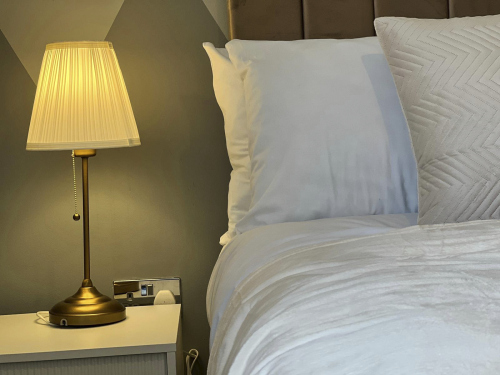 Inviting bedroom designed to help you unwind after a busy day.