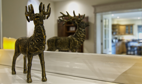 East Lodge logo, the stag 