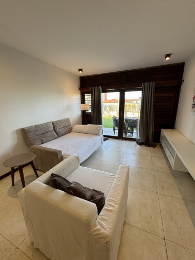 salotto con divano letto matrimoniale