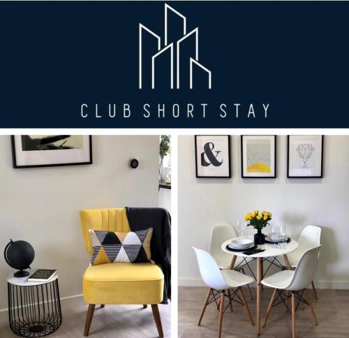 Club Short Stay Interior Collage