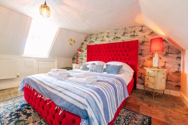The regal Red room in the attic floor