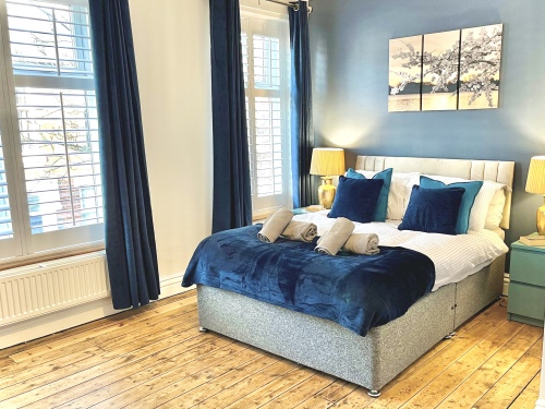 Bedroom 3 - Spacious room with double comfy bed and fitted window blinds