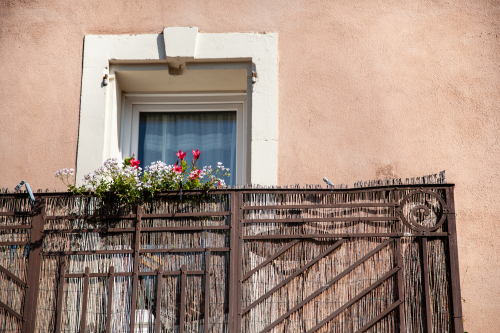 vue sur le balcon