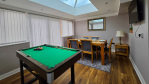 Whether you're enjoying a home-cooked meal, challenging each other to a game of pool, or relaxing with a film on the Smart TV, the conservatory offers something for everyone. Step through the patio doors and into the garden for fresh air and outdoor space – all just off the kitchen.