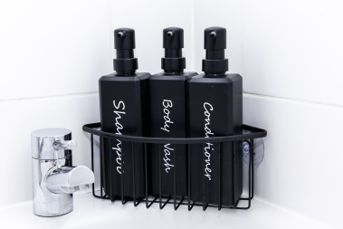 We provide everything you need, including body wash, shampoo and conditioner