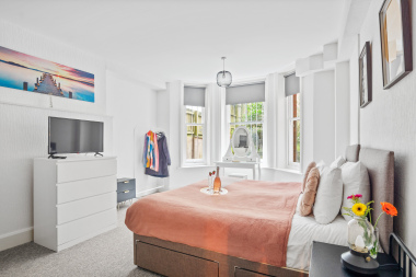 Cosy bedroom for perfect sleep