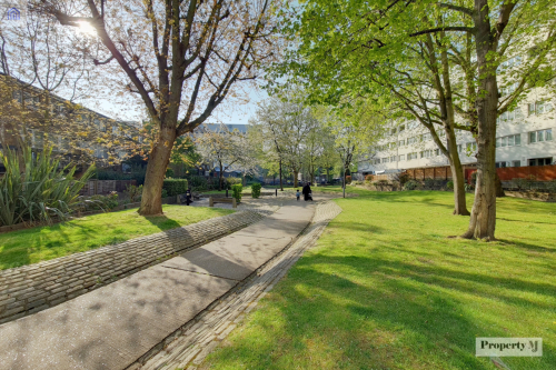 Shared garden for local houses