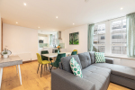Living Room with Sofa Bed