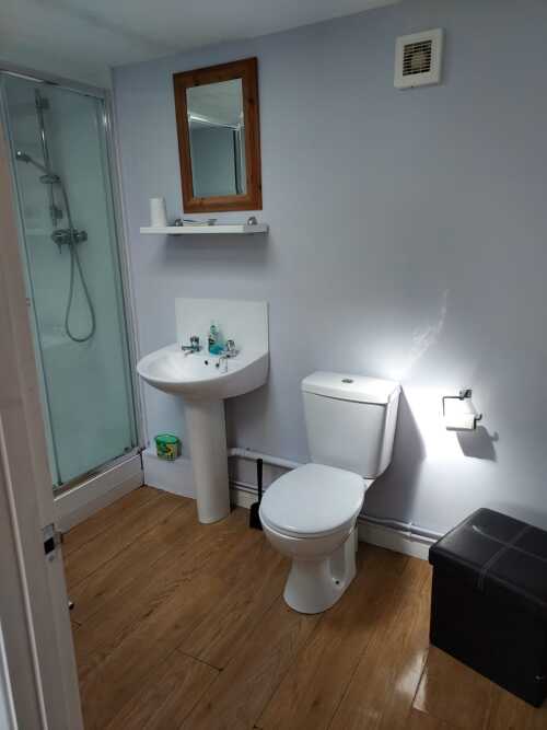 Chalet-Family-Ensuite with Shower-Garden View-The Rose Room - Base Rate