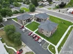 Above view of The Raspberry Garden hotel and suites