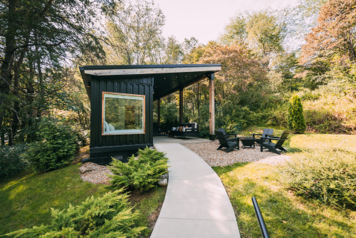 Walkway/ Fire pit