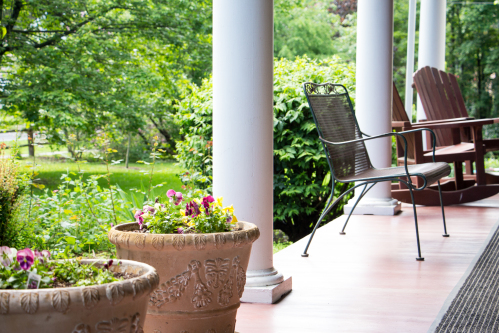 Enjoy our front porch.