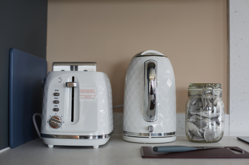 Essential cookware and utensils included