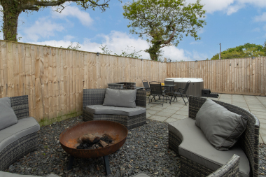 Outside seating area