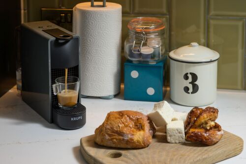 Complimentary coffee...