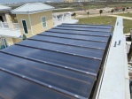 Pergola is protected from rain and sun (keeping you dry and cooler) 